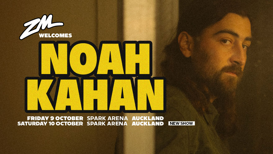 Noah Kahan live in New Zealand October 2026