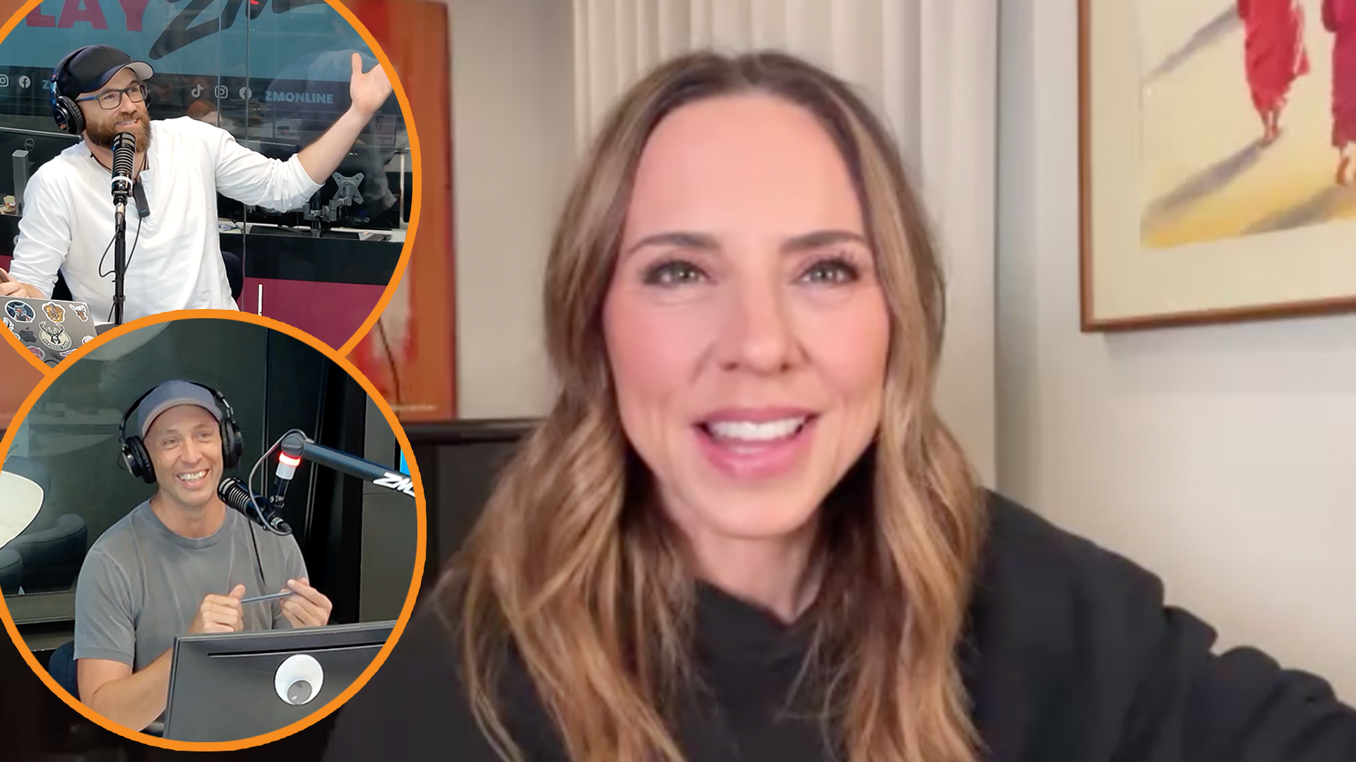 Fletch, Vaughan & Hayley Chat To Melanie C