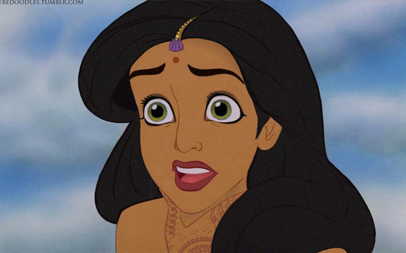 Artist Reimagines Disney Princesses As Different Ethnicities