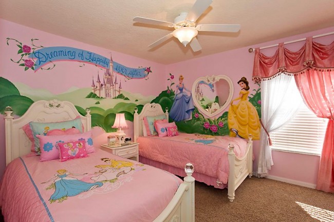 Magical Disney Rooms For Kids (Or You)