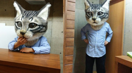 This Giant Wearable Cat Head Is What You Need For Your Next Costume Party