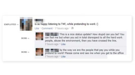 Idiots Who Got Owned By Their Bosses On Facebook