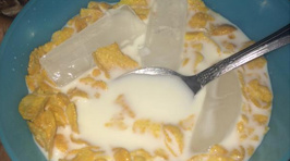 Putting Ice Cubes In Your Cereal Is A Thing...