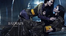 Kendall and Kylie Jenner Look Amazing In the New Balmain Ad Campaign