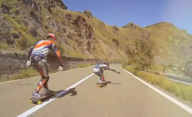 Daredevil Longboarders Tackle Italian Mountainside