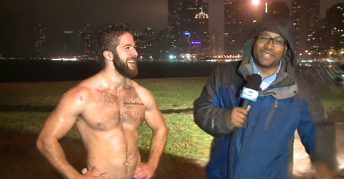 Sexy Man Goes Running Shirtless In the Rain and Is Our New Favourite Man