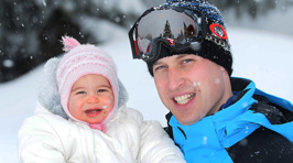 Royal Family Release Skiing Holiday Snaps - CUTE!