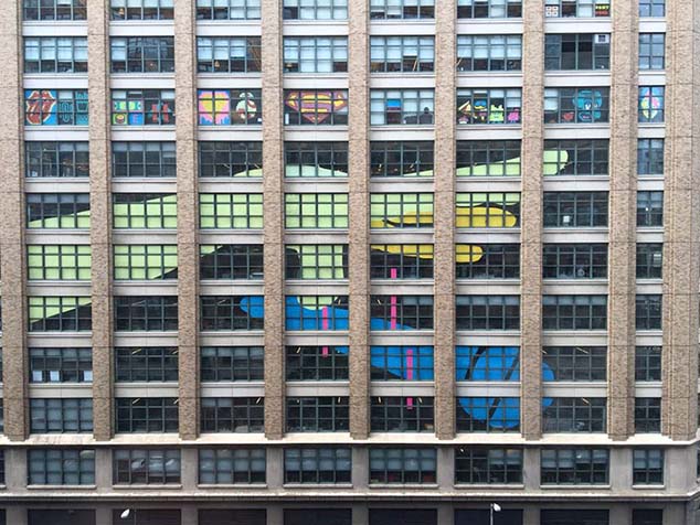 Watch These NYC Buildings Embark On The Most Epic Post It War Ever