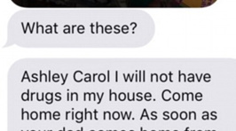 Mum & Daughter's Hilarious Text Exchange After Mum Finds "Drugs" In Bedroom