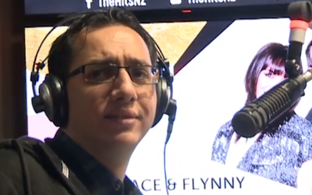 PJ Streaks In Another Radio Station's Studio