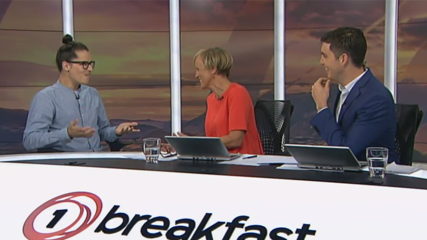 Cam joins TVNZ Breakfast as their showbiz commentator
