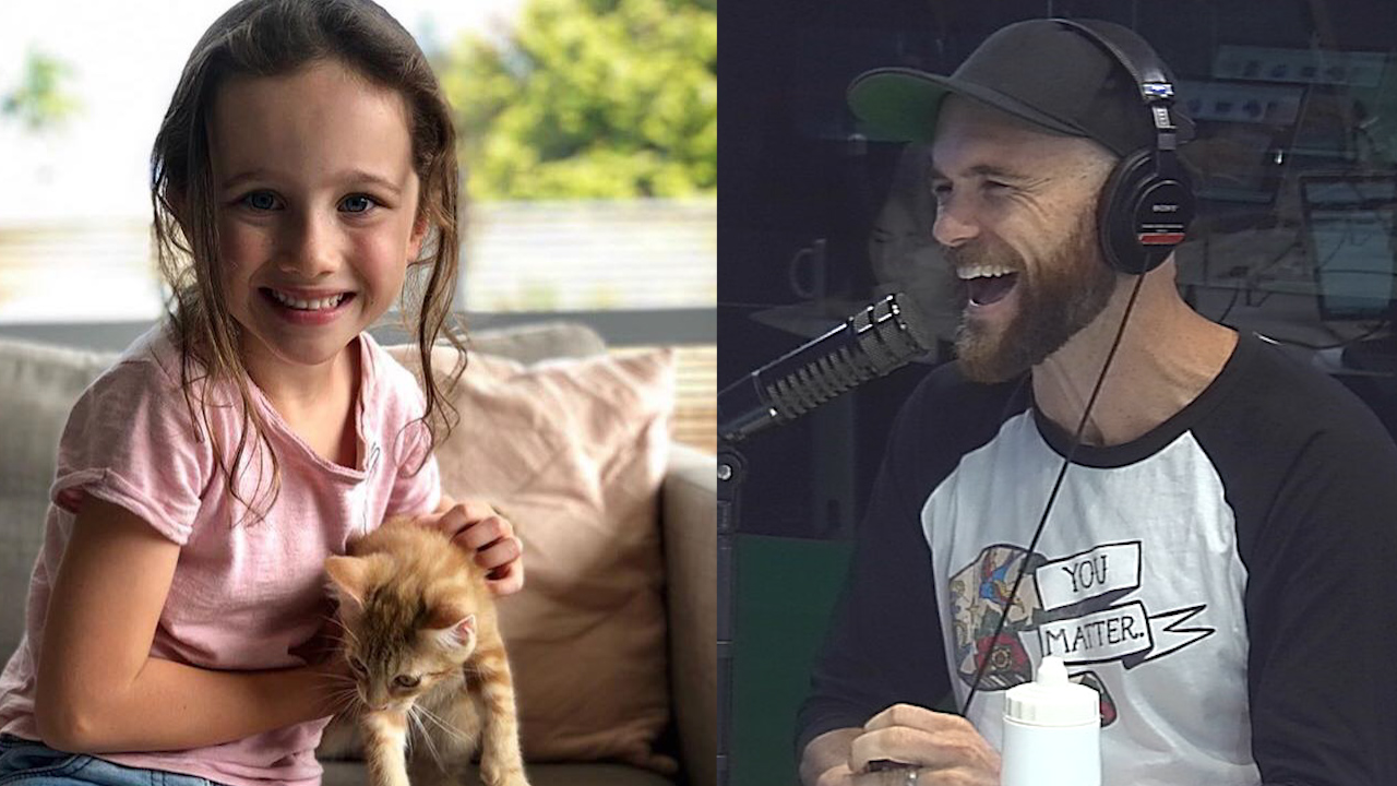 Indie got a kitten for her 6th birthday