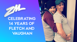 PHOTOS: Taking a look back at Fletch and Vaughan's 14 years of friendship