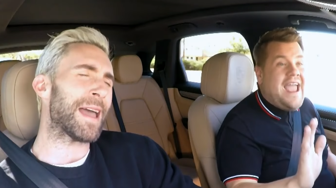 NEW Carpool Karaoke episode sees James Corden and Adam Levine pulled over by police!
