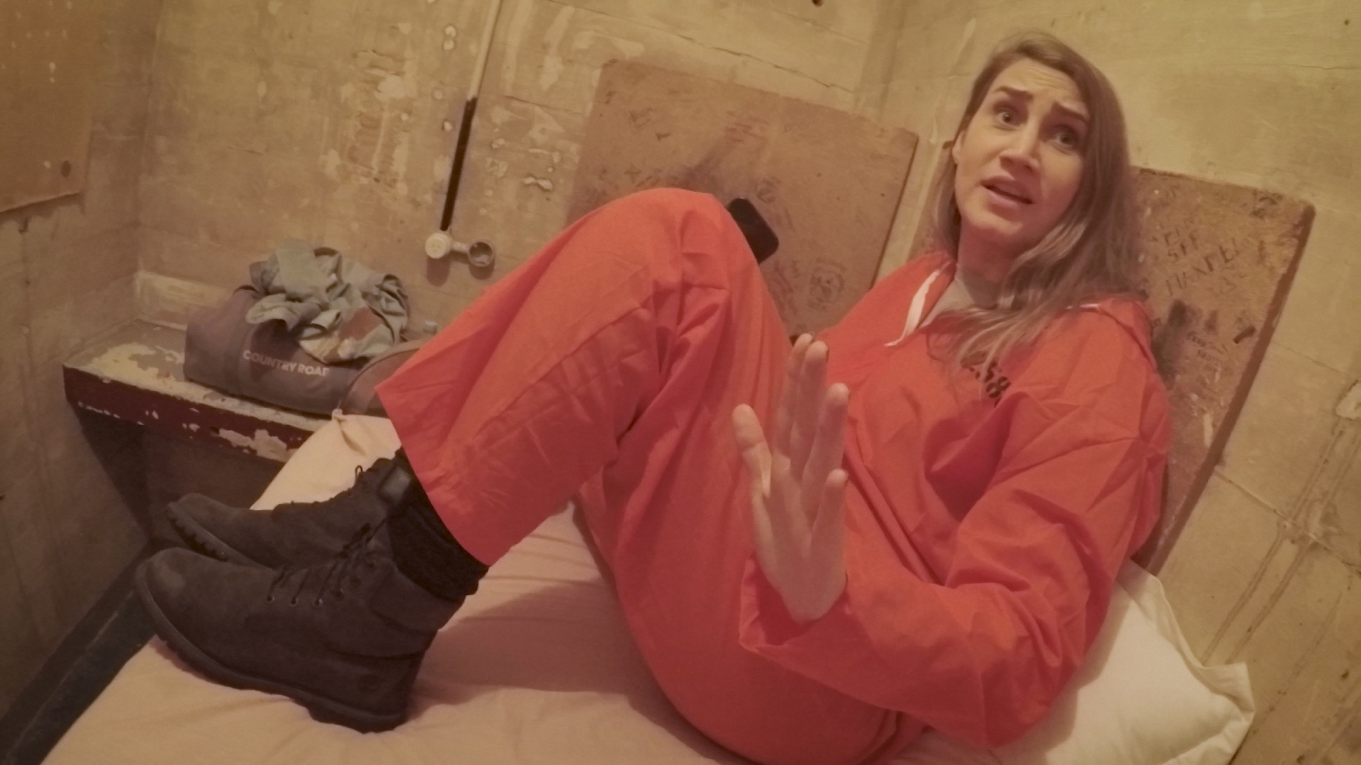 Bree & Clint spend the night in an abandoned haunted prison