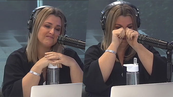 Vaughan made Megan and Producer Caitlin cry like babies