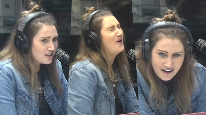 Clint had to stop the show after Bree injured herself live on air