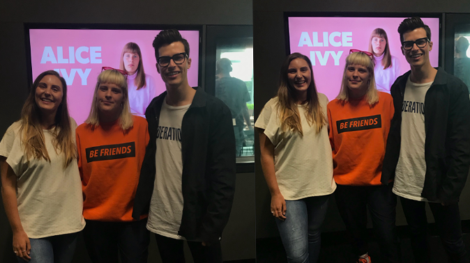 Cam and Georgia catch up with Alice Ivy!