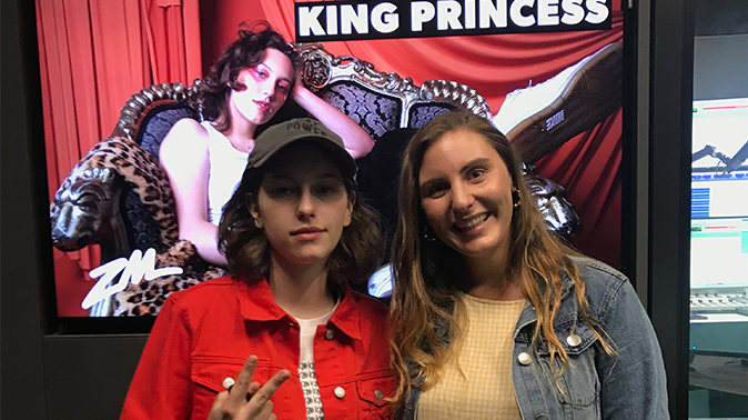 King Princess chats to Georgia on ZM Snapchart!