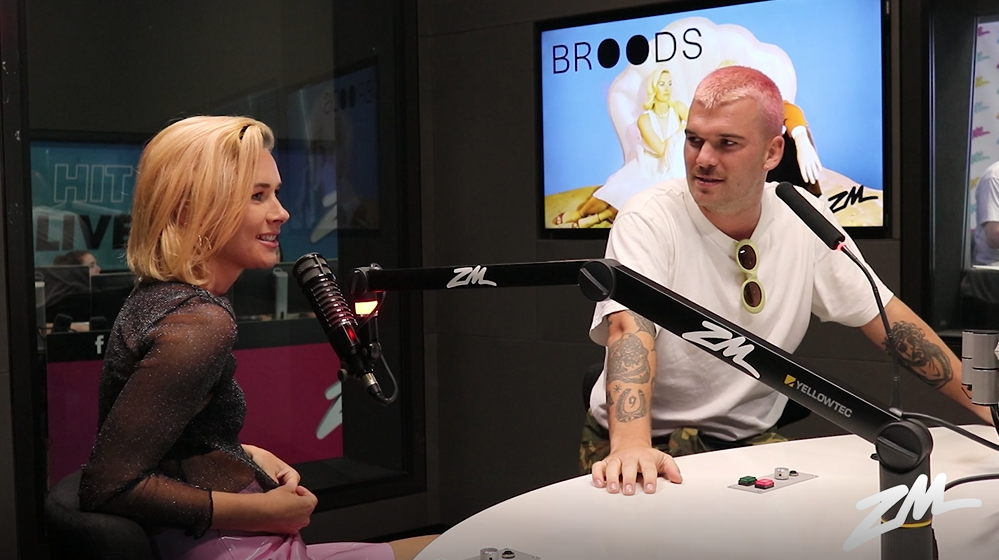 Broods explain the making behind their new song on Snapchart