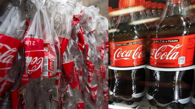 Coca Cola Bottles Will Now Be Made From 100 Recycled Plastic