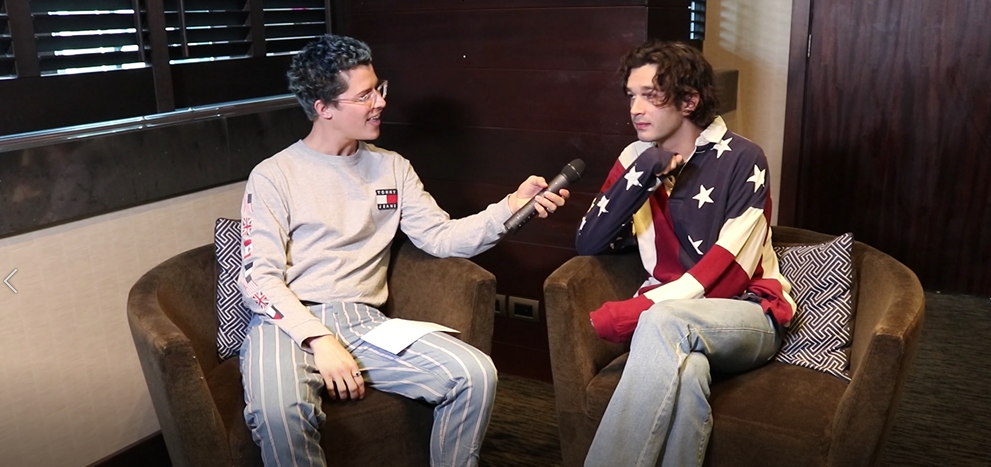 Matty Healy chats to Cam about The 1975's upcoming album