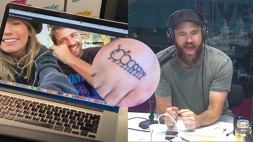Bachelorette Lily gave Richie a tattoo while in isolation together