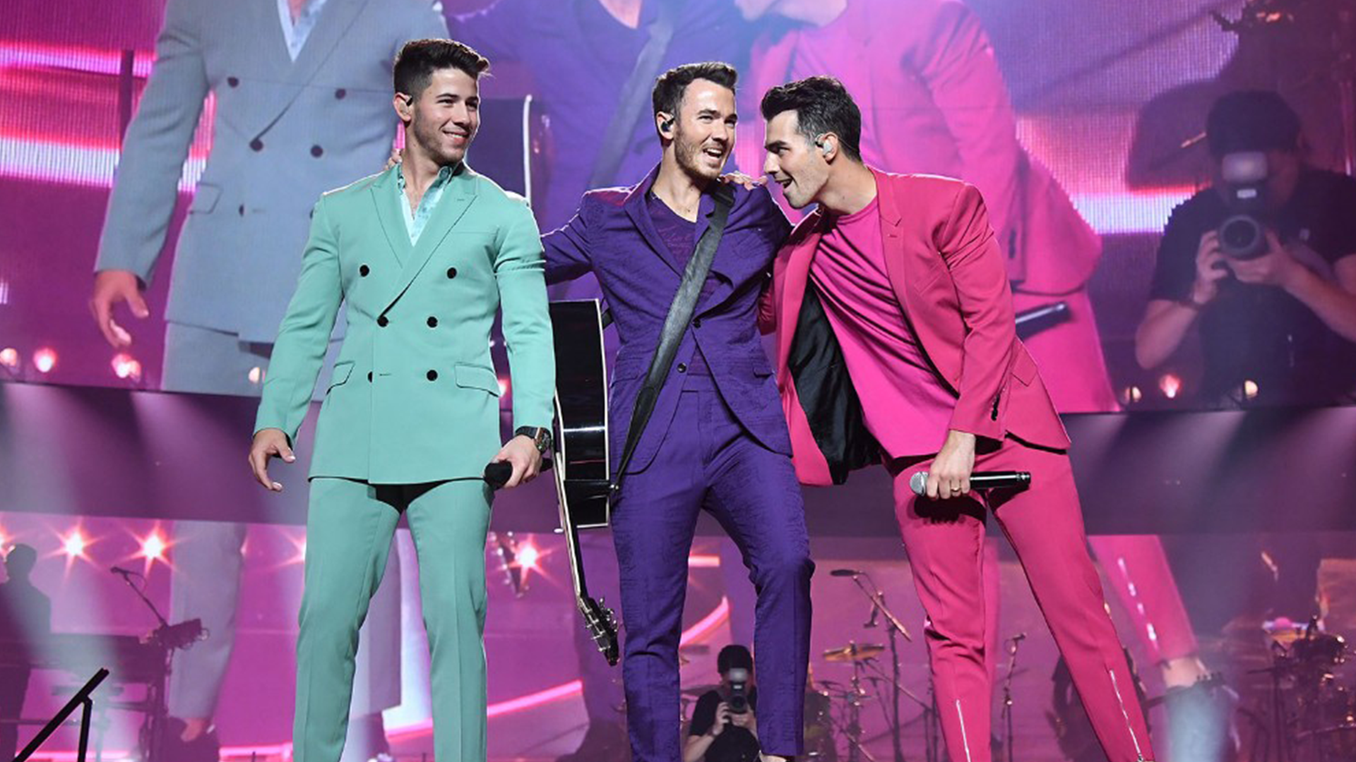 The Jonas Brothers are releasing a concert documentary, TONIGHT