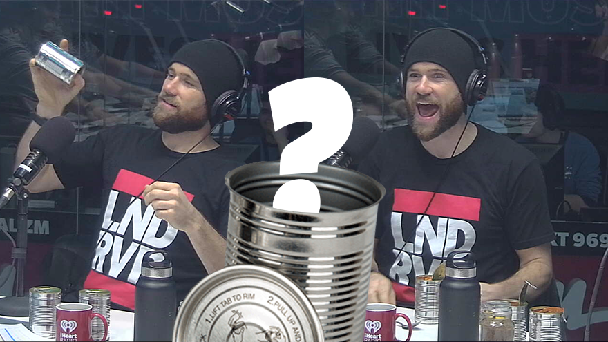 Vaughan thought he could guess what was in an unlabeled tin - so we put him to the test
