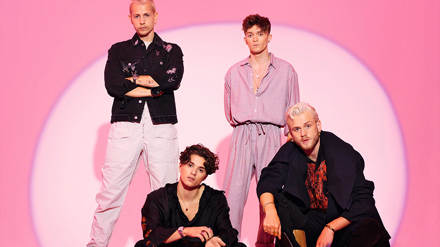 The Vamps jump on a Zoom call with Cam and fans!