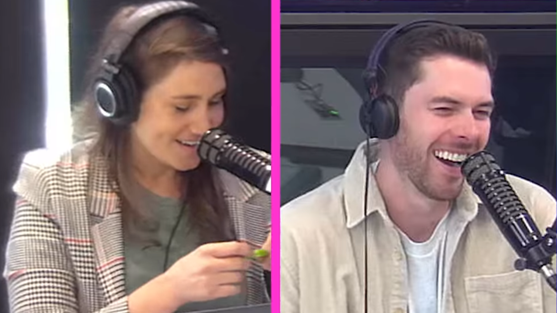 Bree gets Clint to try the tampon challenge from TikTok