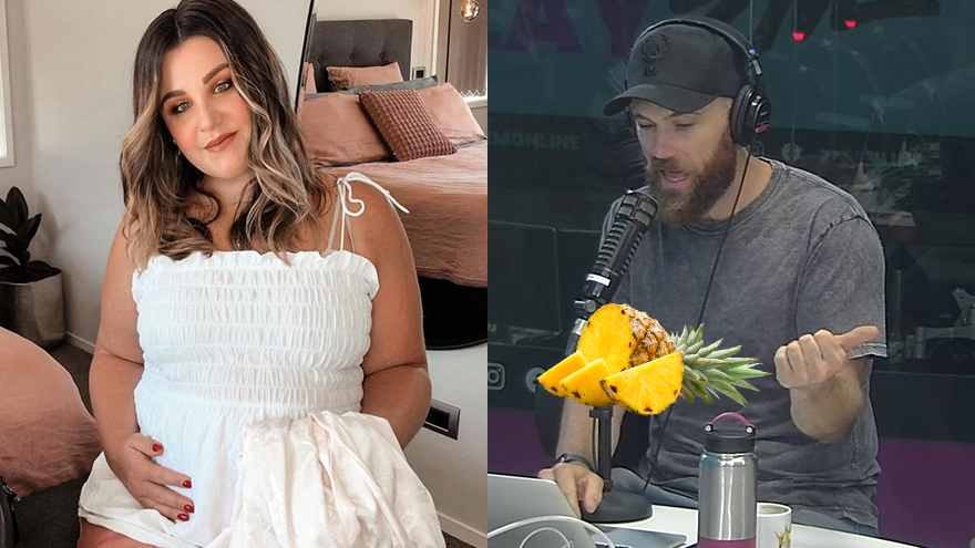 Fletch and Vaughan share tips to bring on Megan's Baby
