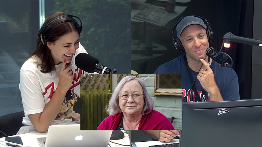 Fletch, Vaughan and Hayley interview viral zoom sensation Jackie Weaver