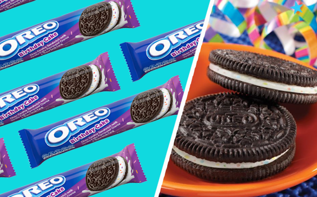 Oreos Legendary Limited edition 'Birthday Cake' flavoured Oreos are here!