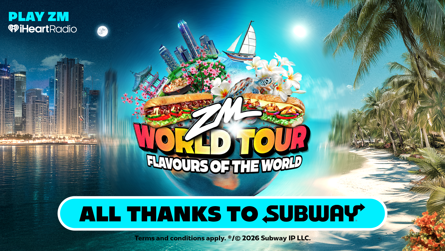 ZM World Tour - Flavours of the World Edition with Subway