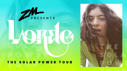 ZM Presents Lorde's Solar Power Tour Around NZ!