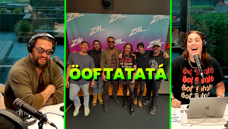 Jason Momoa's band Öof Tatatà join Fletch, Vaughan and Hayley!