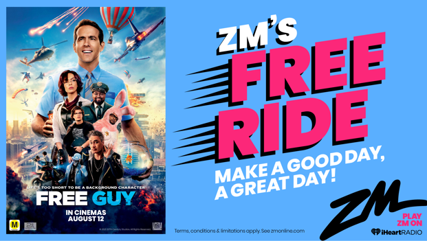 WIN: ZM'S FREE RIDE WITH FREE GUY