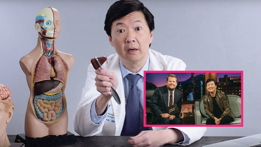Actor and medical doctor Ken Jeong breaks down the Delta Variant with James Corden in a way we can all understand