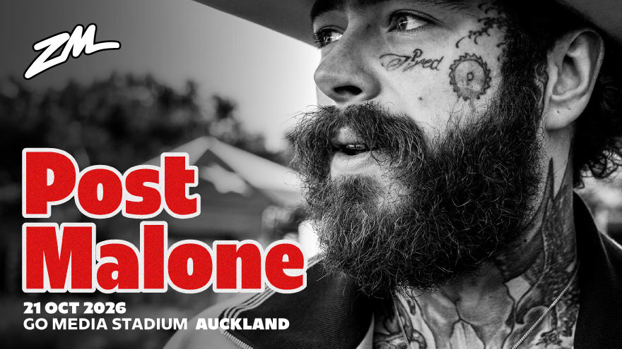 ZM and Live Nation present Post Malone live in NZ!