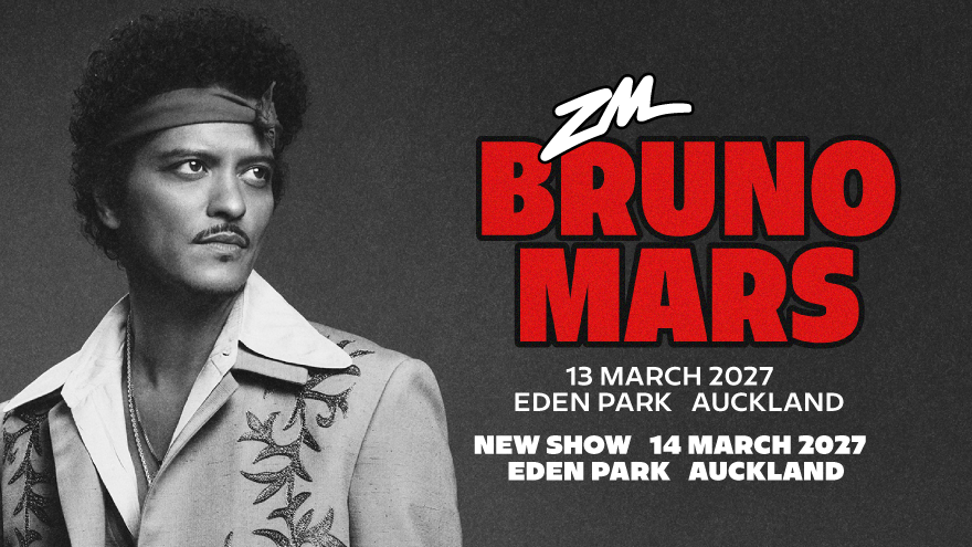 ZM brings you Bruno Mars live in New Zealand