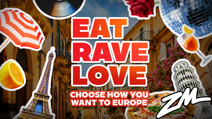 Eat, Rave, Love - Europe Edition