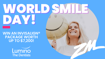 WORLD SMILE DAY WITH LUMINO THE DENTISTS!