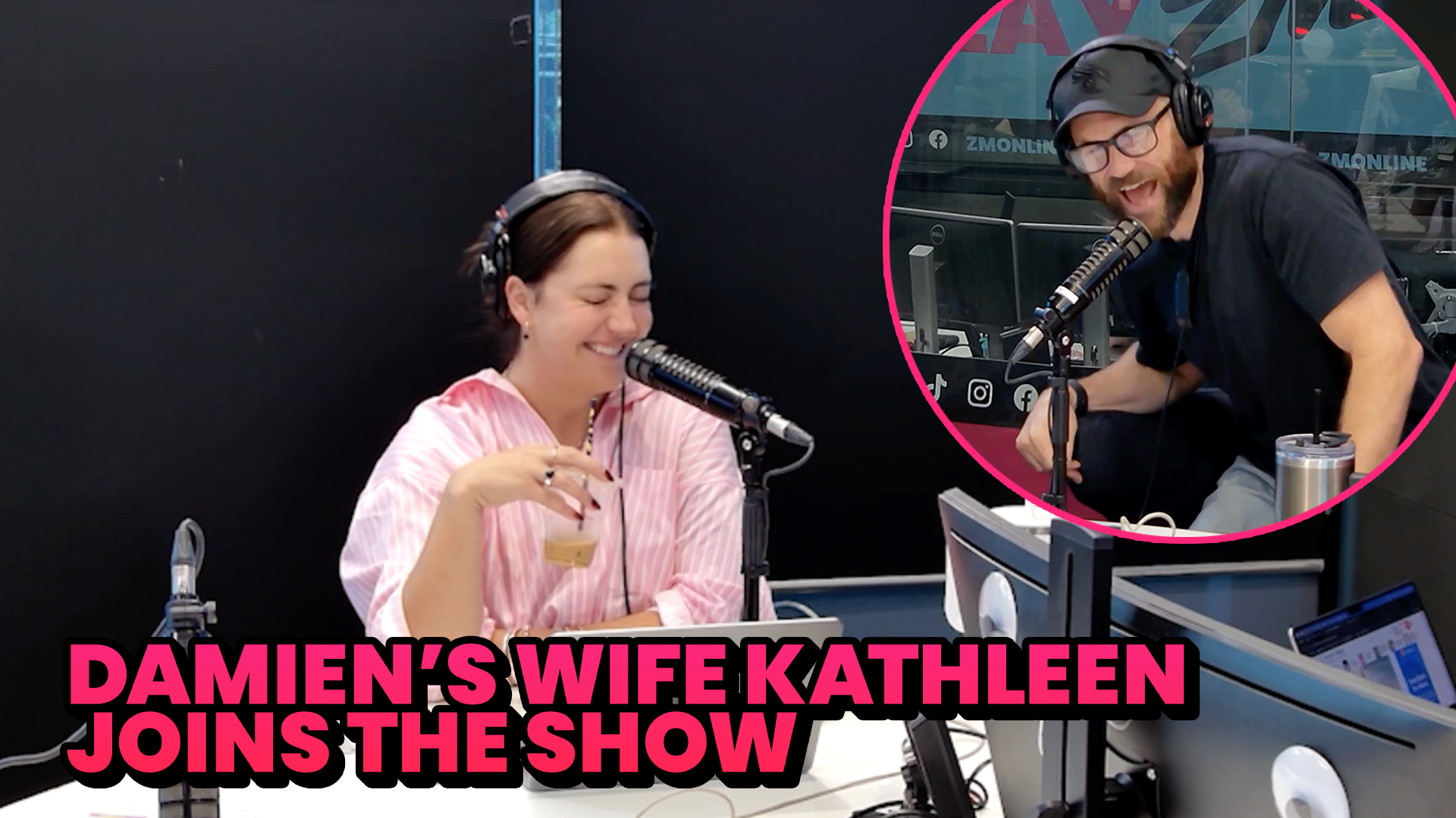 Damien's Wife Kathleen Chats To Fletch, Vaughan & Hayley!