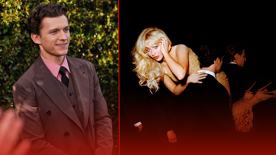 Are Sabrina Carpenter and Tom Holland cast in a movie together?