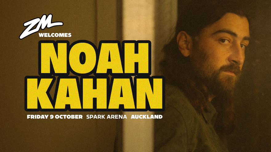 Noah Kahan live in New Zealand October 2026
