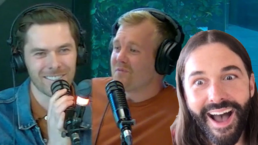 Jonathan Van Ness fangirls over Lorde with Clint & Matty