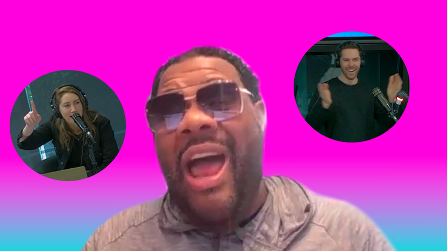 Bree & Clint catch up with Fatman Scoop