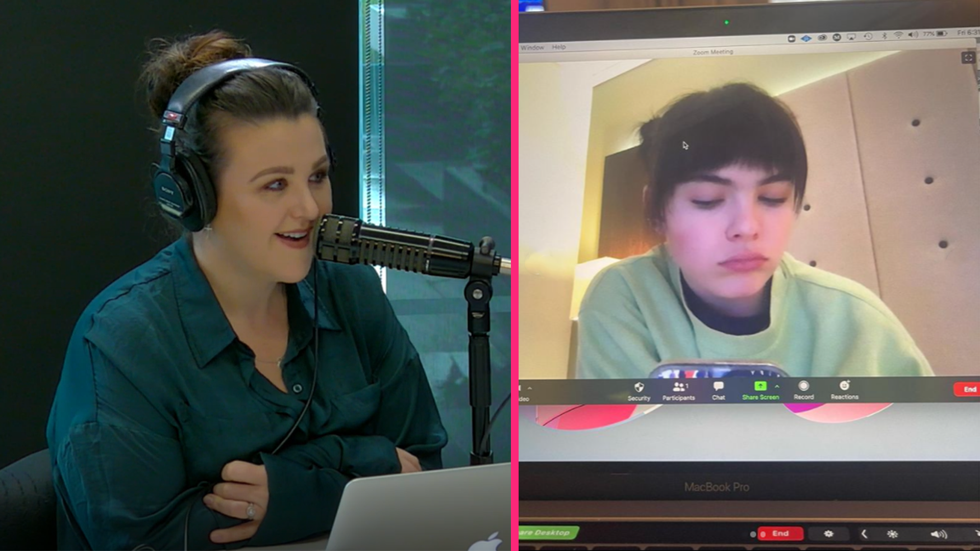 Benee shares her mental health journey with Fletch, Vaughan and Megan