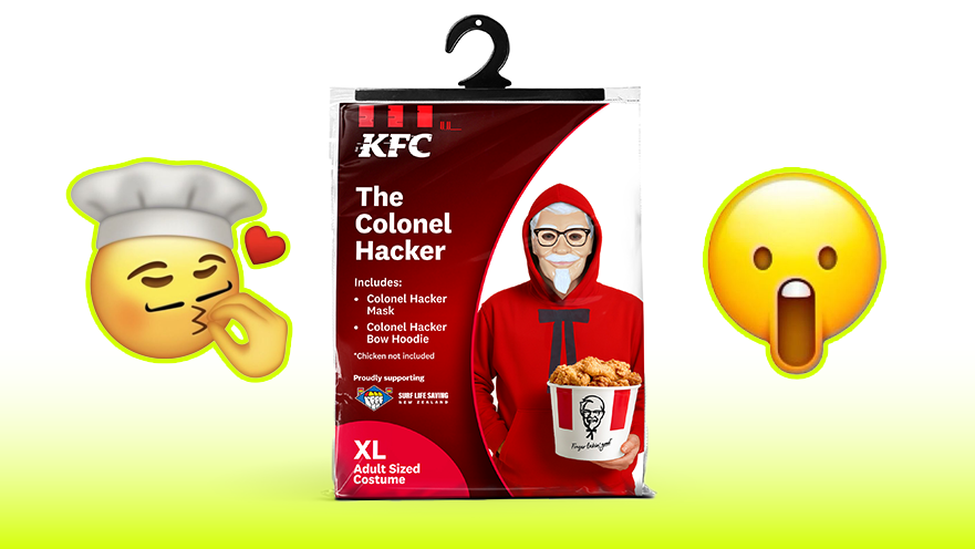 KFC has dropped a halloween costume